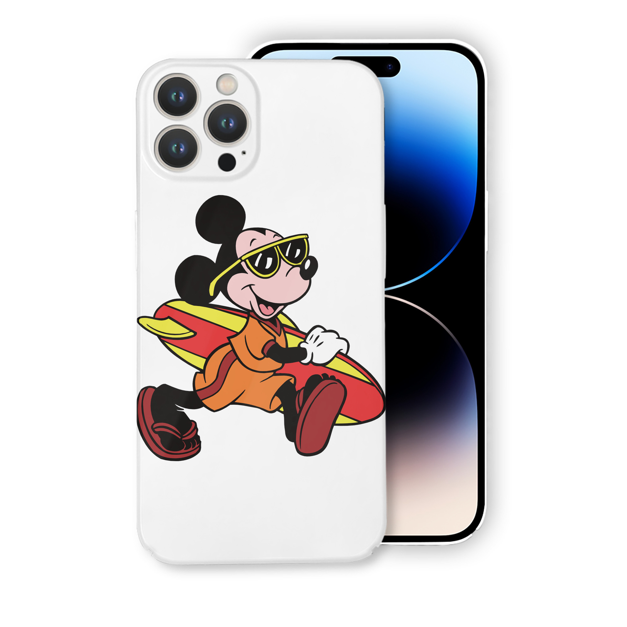 （画像用） ミッキーマウス Mickey Mouse 【iPhone 14シリーズ対応】ハードケース